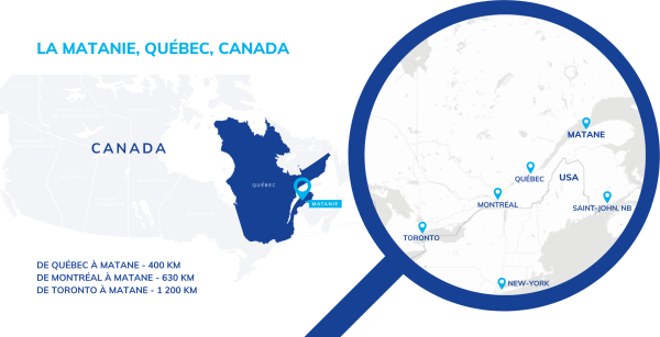La Matanie, Québec, Canada